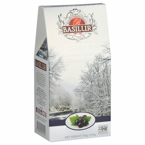 BASILUR Winter berries blackcurrant černý čaj 100 g porovnat ceny