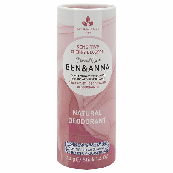 BEN & ANNA Cherry Blossom Tuhý deodorant sensitive 40 g porovnat ceny