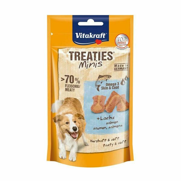 Vitakraft Treaties Minis losos a omega 3 48 g porovnat ceny