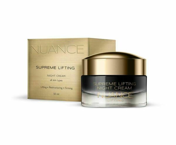 Nuance Supreme Lifting noční krém pro všechny typy pleti 50 ml porovnat ceny