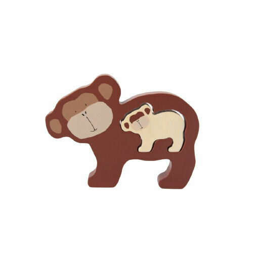 Trixie Dřevěné baby puzzle Mr. Monkey porovnat ceny
