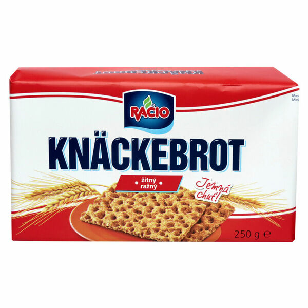 RACIO Knäckebrot žitný se sezamem 250 g porovnat ceny