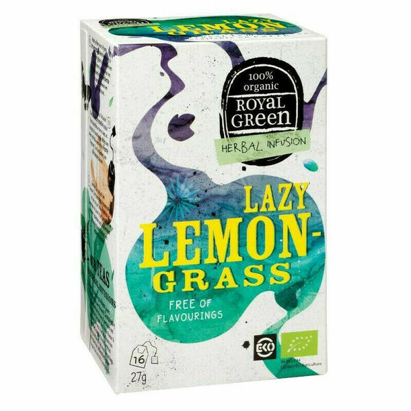 Royal Green bylinný čaj Lazy Lemongrass BIO 16x1,7g porovnat ceny