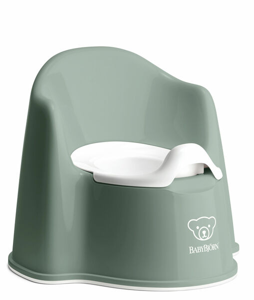 BabyBjörn nočník křesílko Deep Green White zelený porovnat ceny