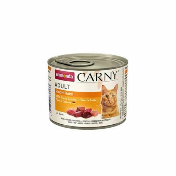 ANIMONDA Carny Konzerva pro kočky Adult hovězí/kuře 200 g porovnat ceny