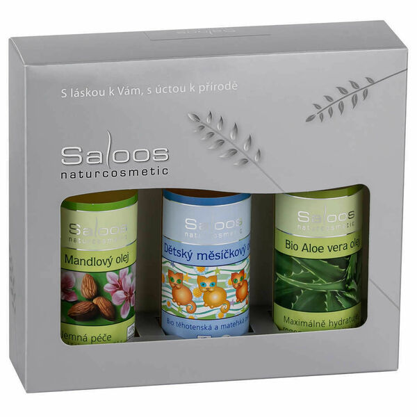Saloos Mandlový & Dětský měsíčkový & Aloe vera kazeta porovnat ceny