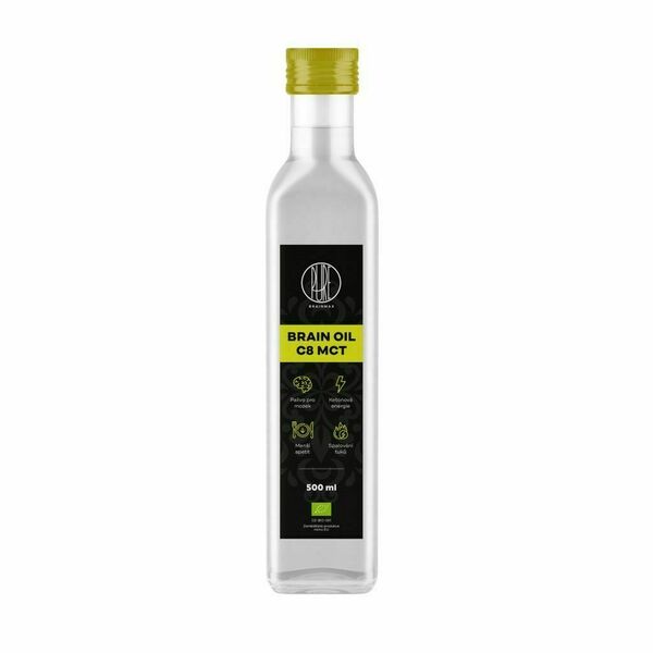 BrainMax Pure Brain MCT Oil C8 BIO 500 ml porovnat ceny