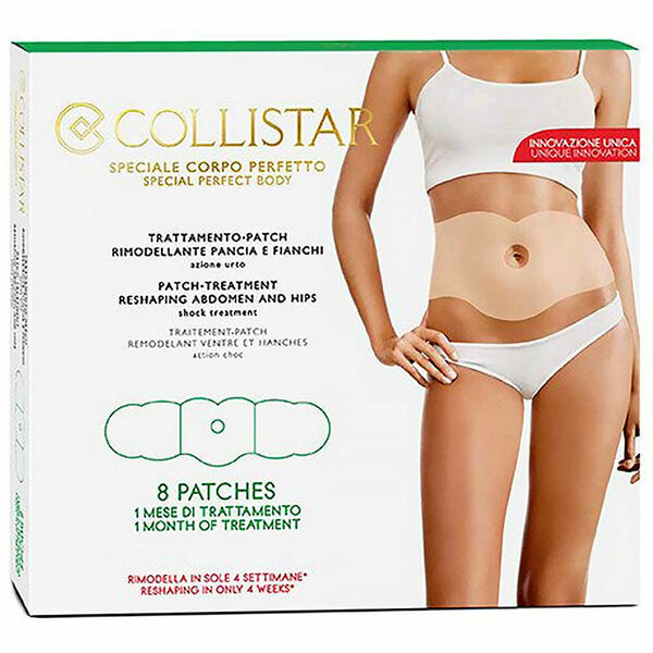COLLISTAR Patch Treatment Reshaping Abdomen & Hips remodelační náplasti na bříško a boky 8 kusů porovnat ceny