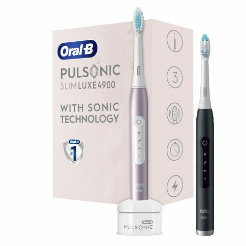 Oral-B Pulsonic Slim Luxe 4900 Elektrické zubní kartáčky 2ks porovnat ceny