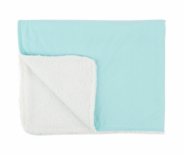 CUDDLECO Comfi-Huggle Detská deka XL 140x90 cm tyrkysová/biela porovnat ceny