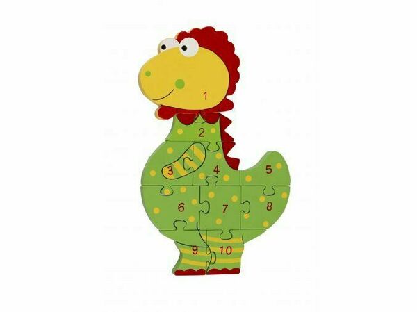 Orange Tree Toys Puzzle s čísly, Dinosaurus porovnat ceny