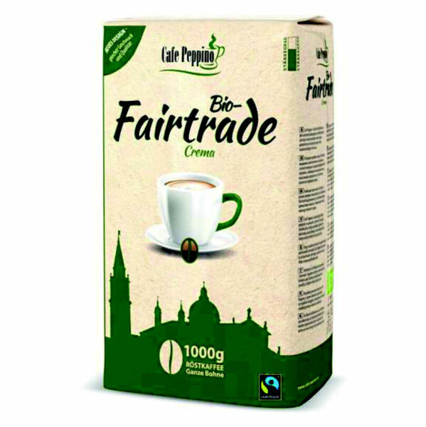 CAFE PEPPINO Fairtrade zrnková káva BIO 1 kg porovnat ceny