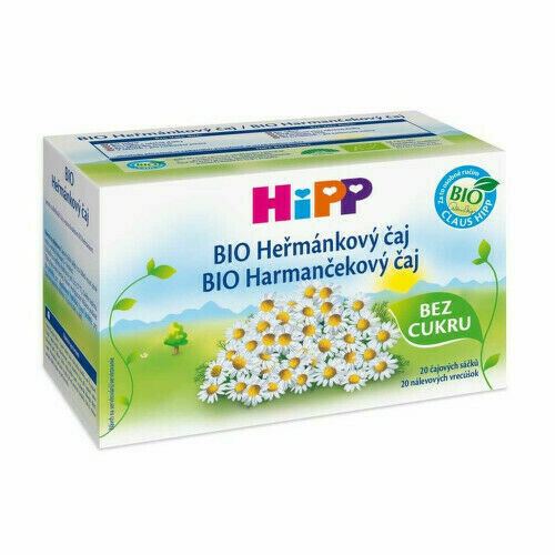 HiPP ČAJ SÁČK.BIO Heřmánkový čaj 20x1.5g C-110 porovnat ceny