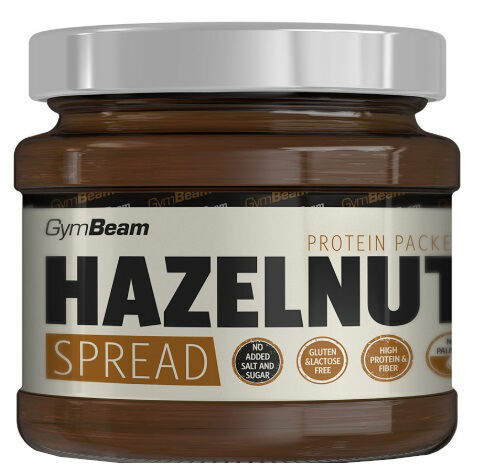 GymBeam Hazelnut Spread unflavored - 340 g porovnat ceny