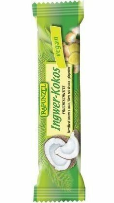 Tyčinka kokos - zázvor BIO 40 g Rapunzel* porovnat ceny