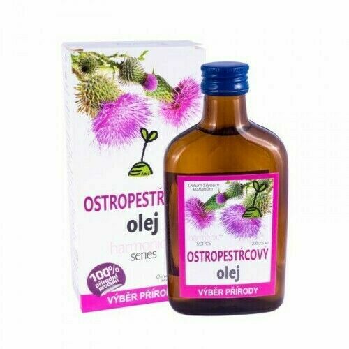 Ostropestřcový olej 100% 200ml porovnat ceny