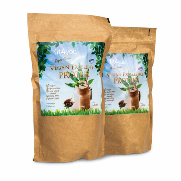 FIT4YOU Vegan excellence protein čokoláda 918 g porovnat ceny