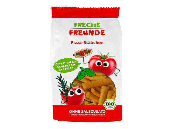 Freche Freunde BIO Pizza tyčinky 80g porovnat ceny