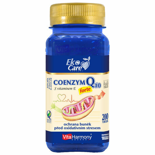 VitaHarmony, s.r.o.  VitaHarmony VE Coenzym Q10 Forte natural 30mg + vitamin E - 200ks porovnat ceny