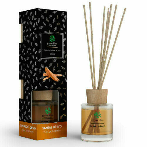 Green idea Santal dřevo ratanové vonné tyčinky 100 ml porovnat ceny