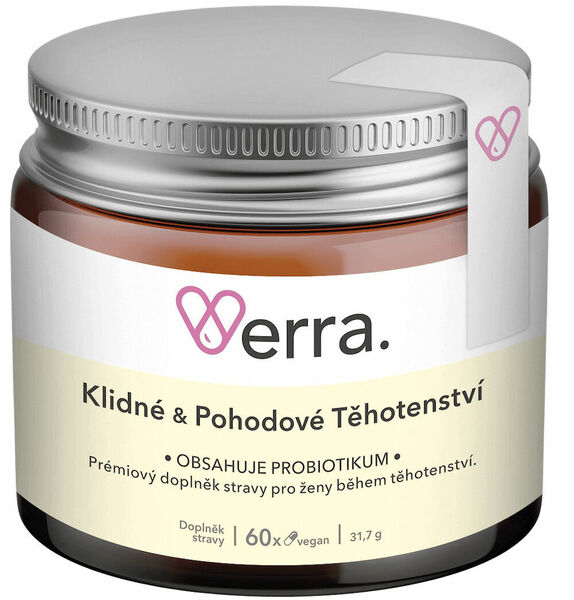 Verra Klidné & Pohodové Těhotenství 60 kapslí porovnat ceny