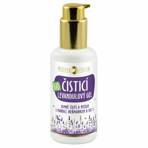 Purity Vision Bio Levandulový čisticí gel s mandlí, heřmánkem a vit. E 100ml porovnat ceny