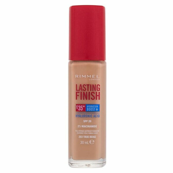 RIMMEL LONDON Lasting Finish SPF20 Make-up 35H 203 True Beige 30 ml porovnat ceny