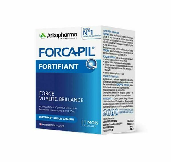 Arkopharma Forcapil Fortifiant vlasy a nehty 60 tobolek porovnat ceny
