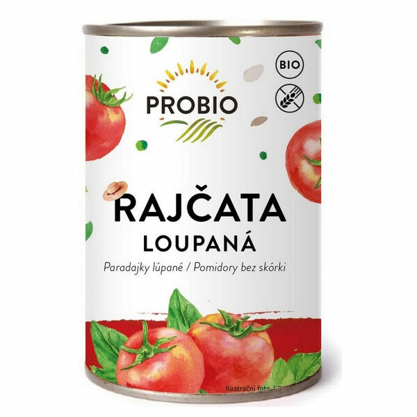 PROBIO Rajčata loupaná sterilovaná BIO 400 g porovnat ceny
