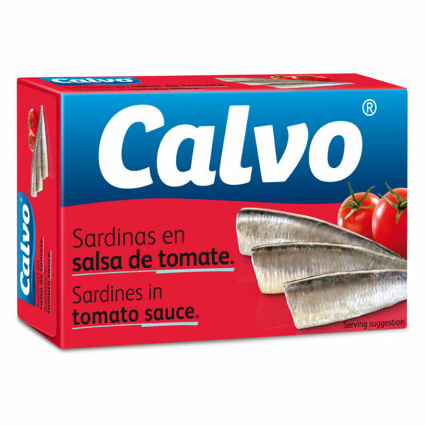 CALVO Sardinky v rajčatové omáčce 120 g porovnat ceny
