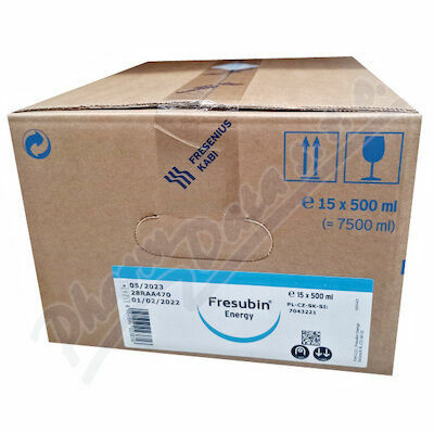 FRESUBIN ENERGY perorální roztok 15X500ML porovnat ceny