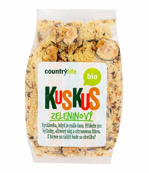 Country Life Kuskus ochucený zeleninový BIO 330 g porovnat ceny
