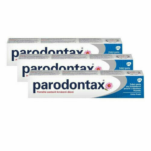 Parodontax Extra Fresh zubní pasta 75ml 3ks porovnat ceny