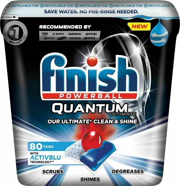 Finish Quantum Ultimate - Kapsle do myčky nádobí 80ks porovnat ceny