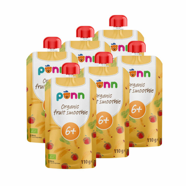 SALVEST Põnn BIO Ovocné smoothie s ananasem 6x110 g porovnat ceny