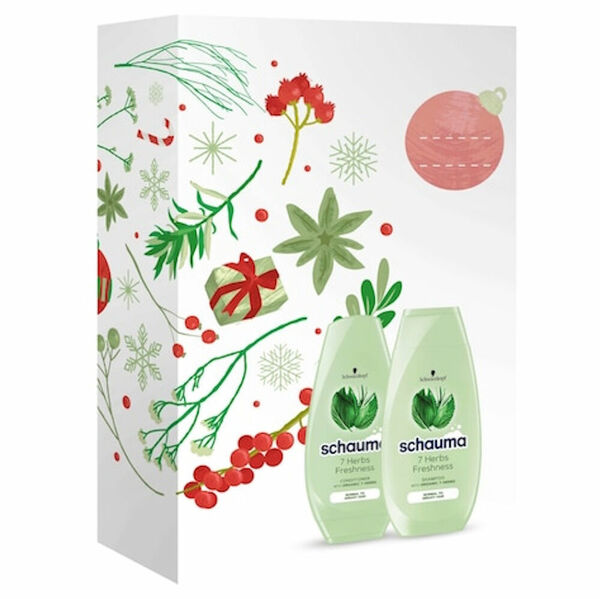 SCHAUMA 7 Herbs Šampon 250 ml + Kondicionér 250 ml Dárkové balení porovnat ceny