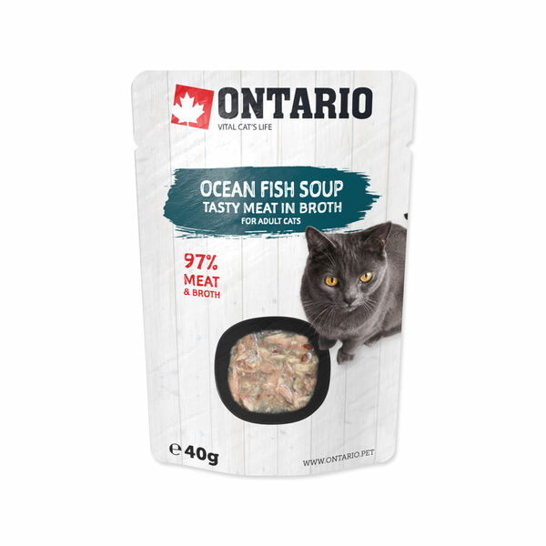 Ontario Polévka mořské ryby kapsička 40 g porovnat ceny