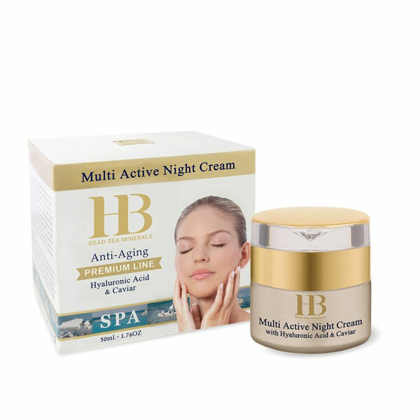 H&B Dead Sea Minerals Multiaktivní noční krém Anti-Aging 50 ml porovnat ceny