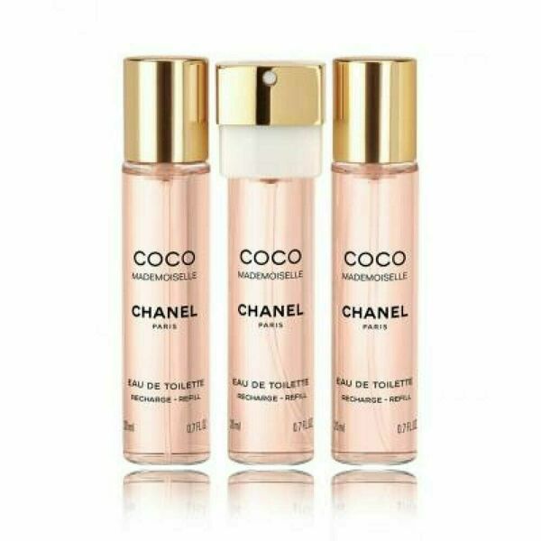 Chanel Coco Mademoiselle Toaletní voda 3x20ml náplň porovnat ceny