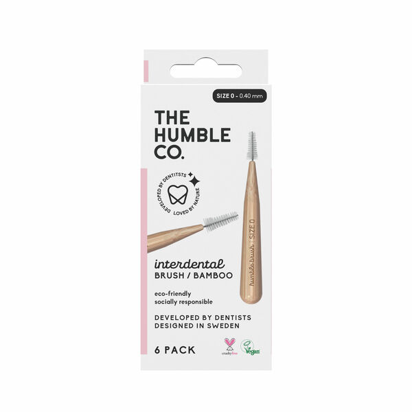 Humble Bambus mezizubní kartáčky 0,40 mm růžové 6ks porovnat ceny