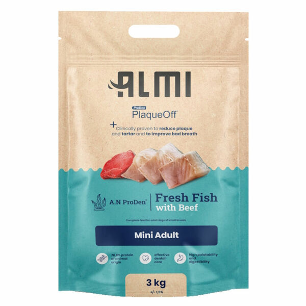 ALMI Mini Adult granule pro psy 1 ks, Hmotnost balení (g): 3 kg porovnat ceny