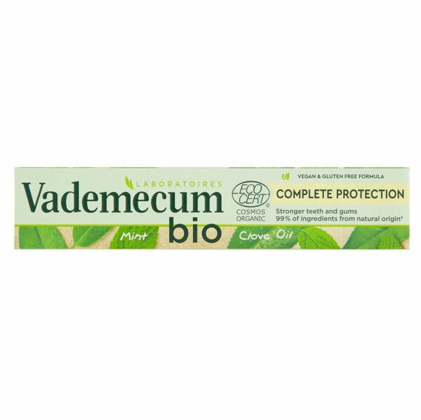 VADEMECUM BIO Complete Protection Zubní pasta 75 ml porovnat ceny