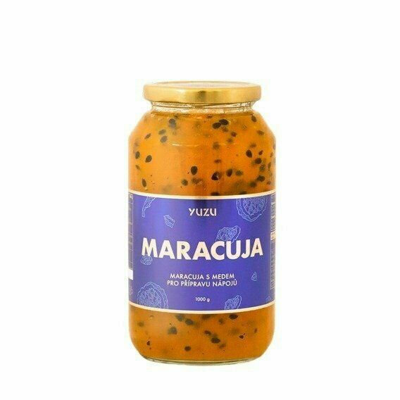Yuzu Maracuja Nápojový koncentrát s kousky mučenky 1000 g porovnat ceny