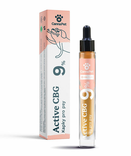 CannaPet Active CBG 9% Kapky pro psy den 7 ml porovnat ceny