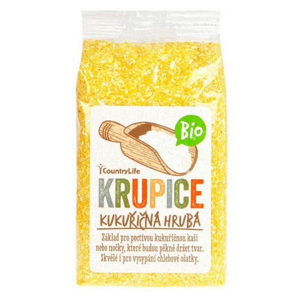COUNTRY LIFE Krupice kukuřičná hrubá BIO 400 g porovnat ceny