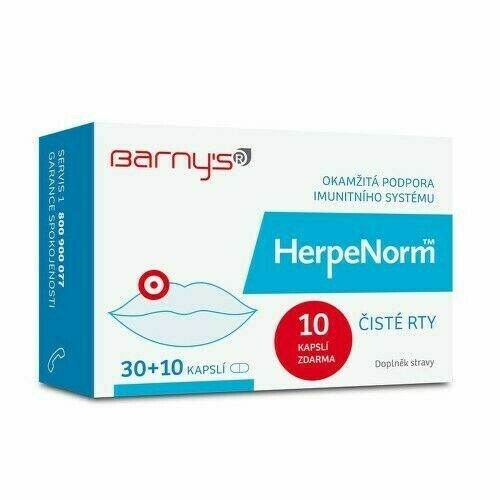 Barnys Herpenorm Cps.30+10 Zdarma porovnat ceny