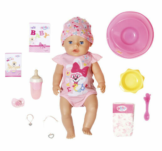 Zapf BABY Born Holčička s kouzelným dudlíkem 43cm porovnat ceny