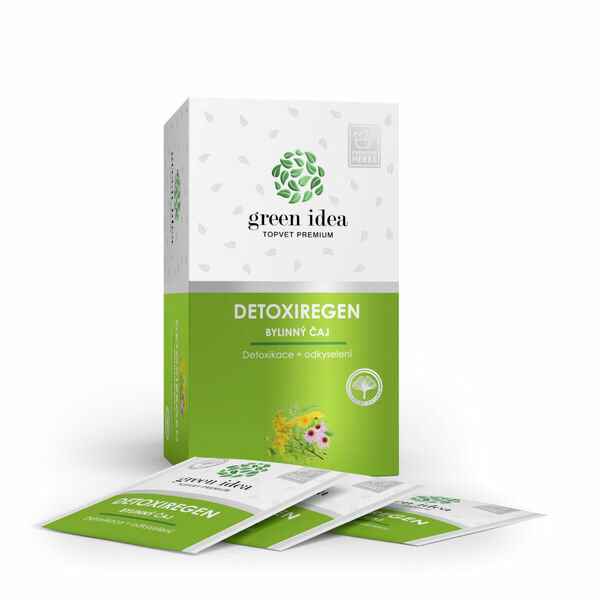 Green idea Detoxiregen bylinný čaj 20x1,5 g porovnat ceny