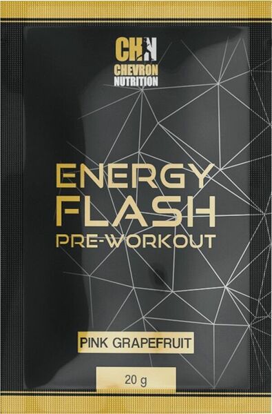 Chevron Nutrition Energy Flash PRE-WORKOUT růžový grapefruit 20g porovnat ceny