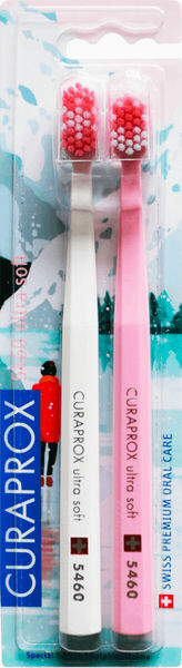 CURAPROX Ultra Soft 5460 2-pack Winter - pink edition porovnat ceny